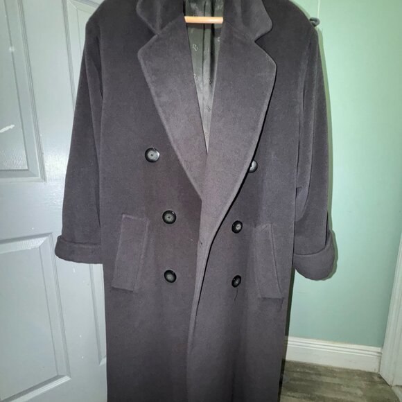 Christian Dior Wool/Angora Authentic Gray Coat - Picture 2 of 4
